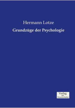 Grundzüge der Psychologie