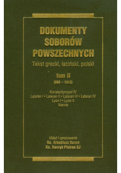Dokumenty Soborów Powszechnych t.2