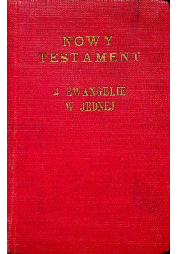 Nowy Testament 4 Ewangelie w jednej  1945 r