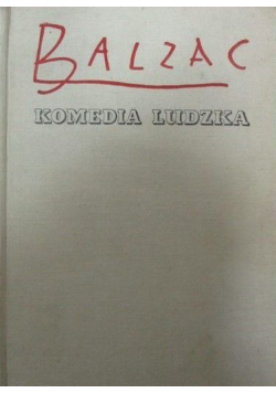 Komedia ludzka I