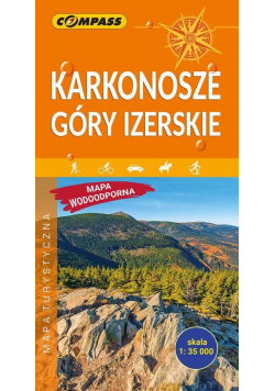 Karkonosze Góry Izerskie Mapa turystyczna 1:35 000
