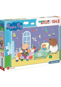 Puzzle 104 Maxi Super Kolor Peppa Pig