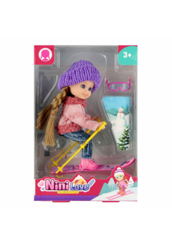 Lalka Nini Love 15 cm z akcesoriami 1szt.mix