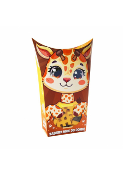 Klocki konstrukcyjne Waffle mini Pocket Pets Żyrafa 35 elementów