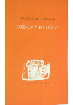 Erazm z Rotterdamu Rozmowy potoczne
