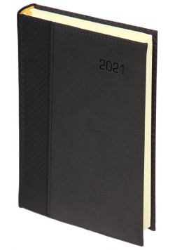 Kalendarz 2021 A4 Tyg. Carbon Paris czarny