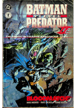Batman versus Predator Nr 2 Wydanie specjalne