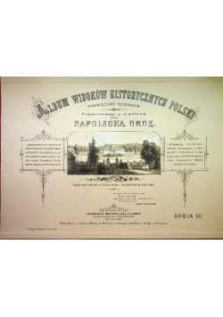 Album widoków historycznych Polski Seria III