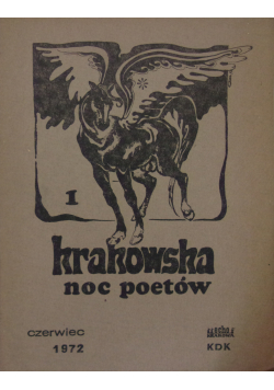 Krakowska noc poetów 1 czerwiec 1972
