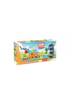 Baby Blocks Kolejka 36 elementów