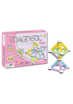 Klocki magnetyczne 38 el.