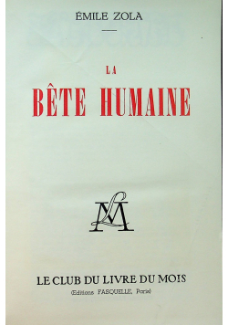 La bete humaine