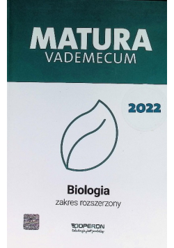 Biologia Matura 2022 Vademecum Zakres rozszerzony