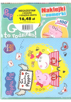 Zestaw 3 książeczek: Świnka Peppa