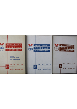 Wojskowy Przegląd Historyczny Nr 1 - 4