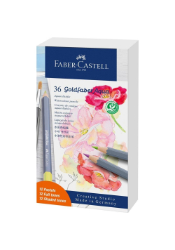 Kredki akwarelowe Goldfaber Aqua Pastel 36 kolorów