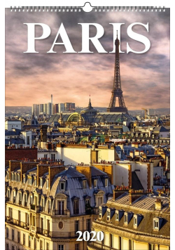 Kalendarz 2020 Wieloplanszowy Paris