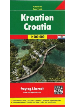 Mapa samochodowa - Chorwacja 1:500 000