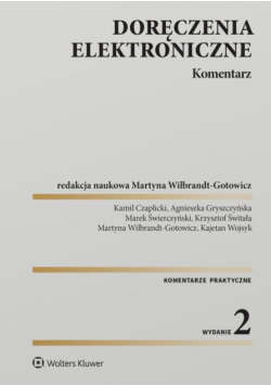 Doręczenia elektroniczne. Komentarz w.2