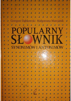 Popularny słownik synonimów i antonimów
