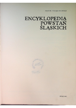Encyklopedia powstań śląskich