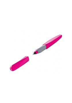 Pióro kulkowe Twist różowe + 2 naboje