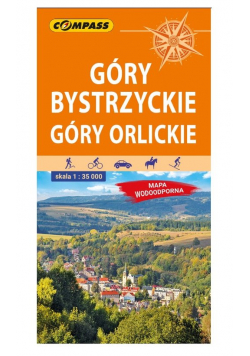 Góry Bystrzyckie Góry Orlickie wersja laminowana
