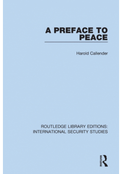 A Preface to Peace