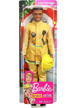 Barbie Ken kariera Strażak