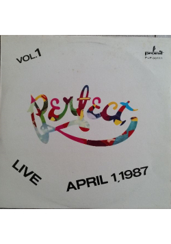 Perfect live april 1 1987 płyta winylowa