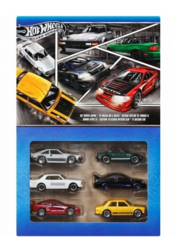 Hot Wheels Silver Series Streets of Japan 6-pak