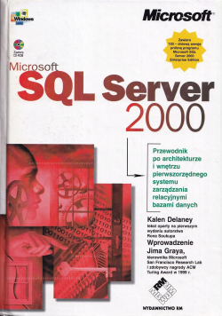 Microsoft SQL Server 2000 + płyta CD