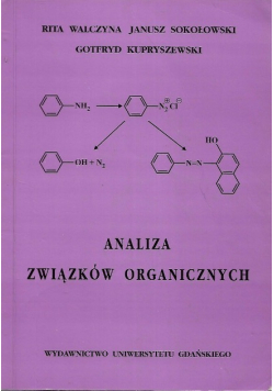 Analiza związków organicznych