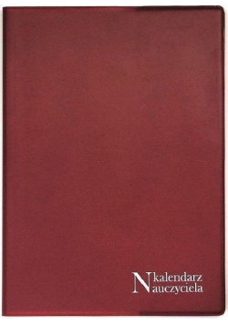 Kalendarz naucz 2021/22 A5T PCV bordo
