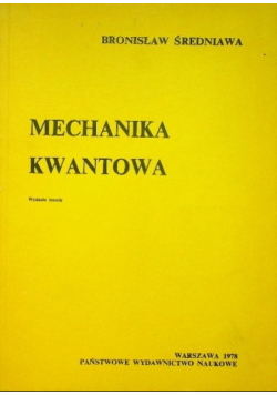 Mechanika kwantowa