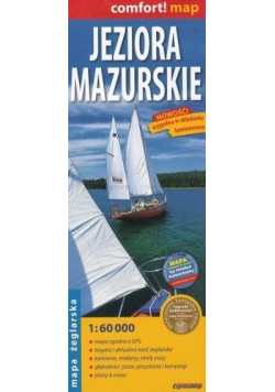 Comfort Map Jeziora mazurskie