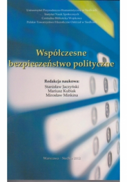 Współczesne bezpieczeństwo polityczne