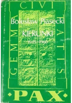 Kierunki 1945 - 1960