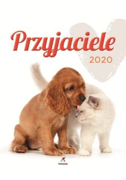 Kalendarz 2020 ścienny Wieloplanszowy Przyjaciele