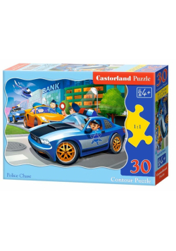 Puzzle 30 Police Chase CASTOR