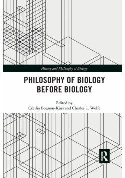 Philosophy of Biology Before Biology