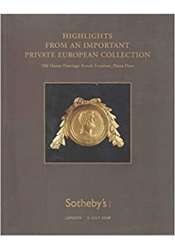Highlights from an important private European collection