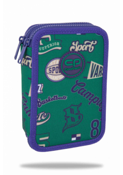 Piórnik podwójny z wyposażeniem  Coolpack Jumper 2 American Retro