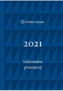 Informator Prawniczy 2021 niebieski