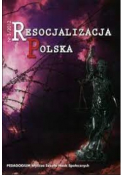 Resocjalizacja Polska Nr 3 / 12