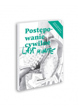 Last minute. Postępowanie cywilne 2020