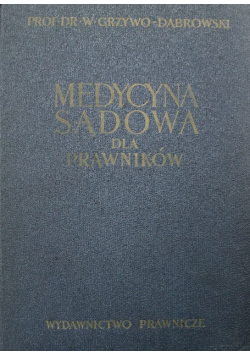 Medycyna sądowa dla prawników