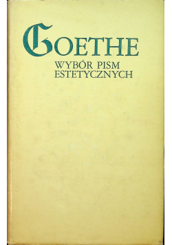 Wybór pism estetycznych