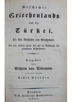 Geschichte Griechenlands und der Turkei, 1827r.