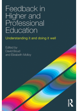 Feedback in Higher and Professional Education